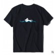 Swimming Symbol black T Shirt