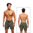 army green shorts outfit