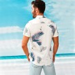  tropical leaf haiwaii shirt