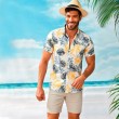 yellow hawaiian shirt